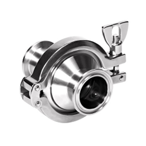 Check valve with clamp end