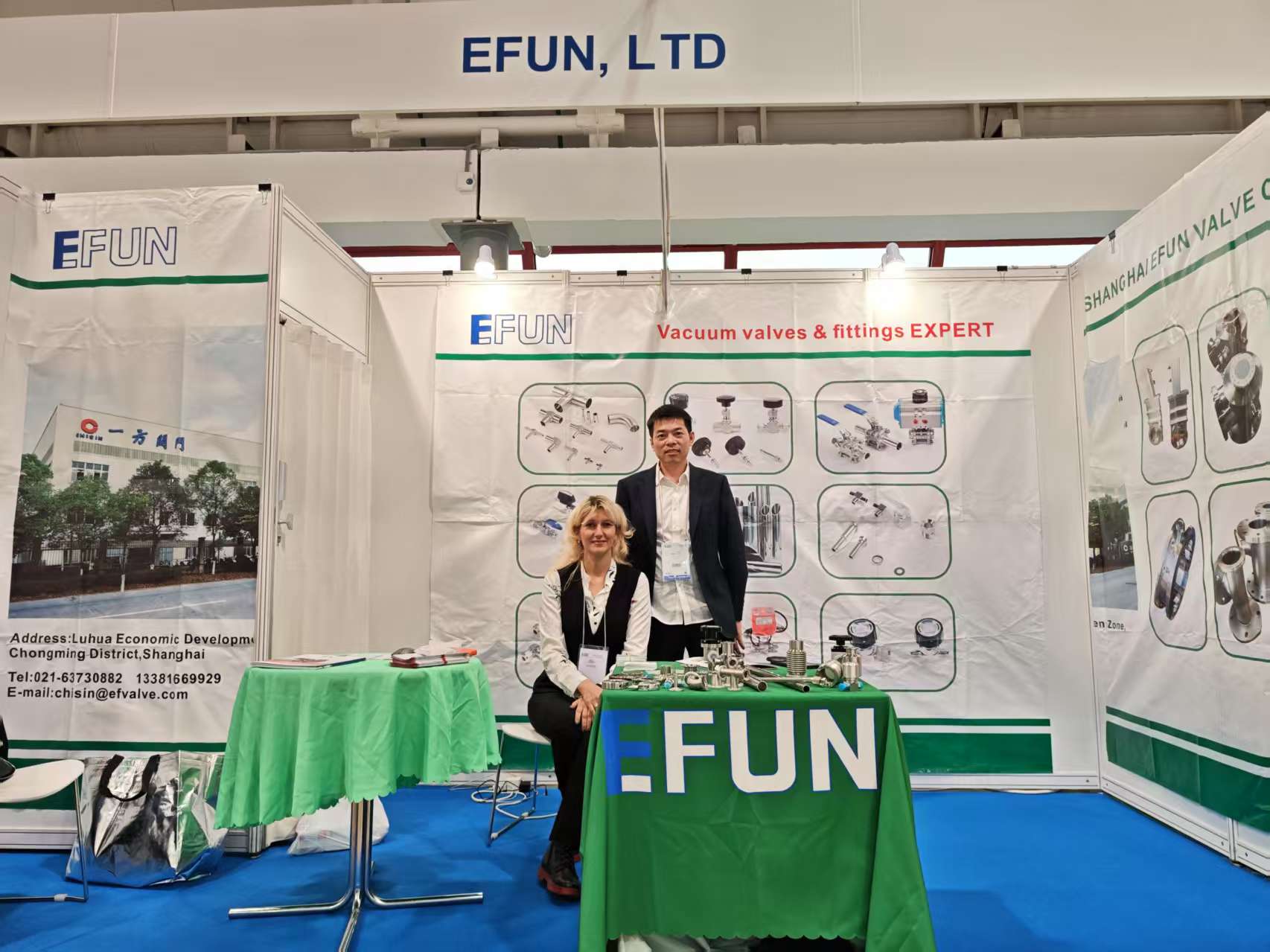 EFUN Valve at Vacuuum Techexpo 2025